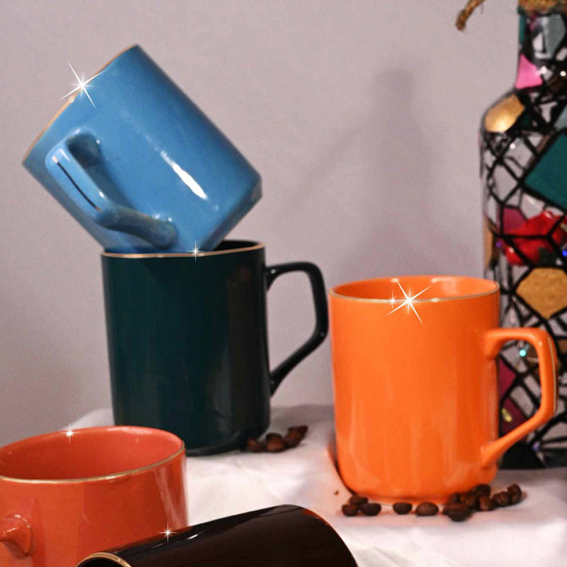 Alre Porcelain Tea Cup (200 mL Each) -  Set of Six media 3