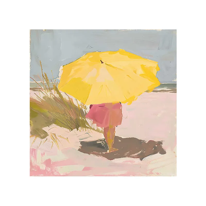 Beach Umbrella Wall Painting media 5