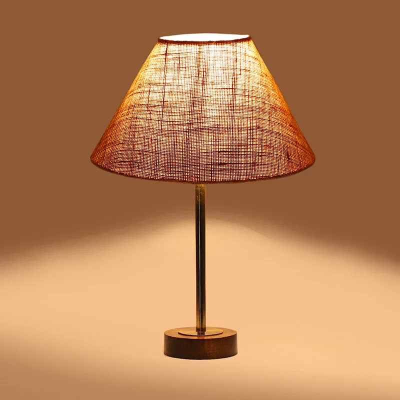 Sienna II Rodin Wooden Table Lamp - Beige,Gold,Brown media 6