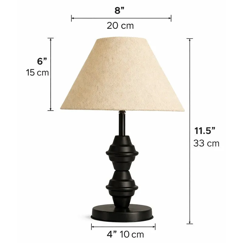 CleanFlare Metal Table Lamp - Beige media 9