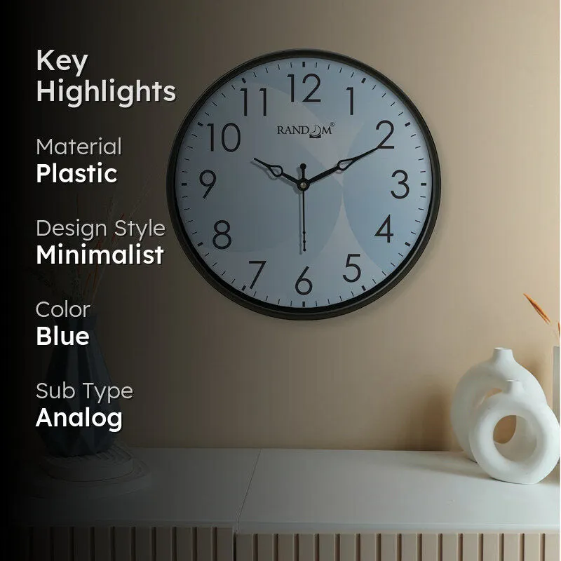 Merrick Sweep Silent Wall Clock media 2
