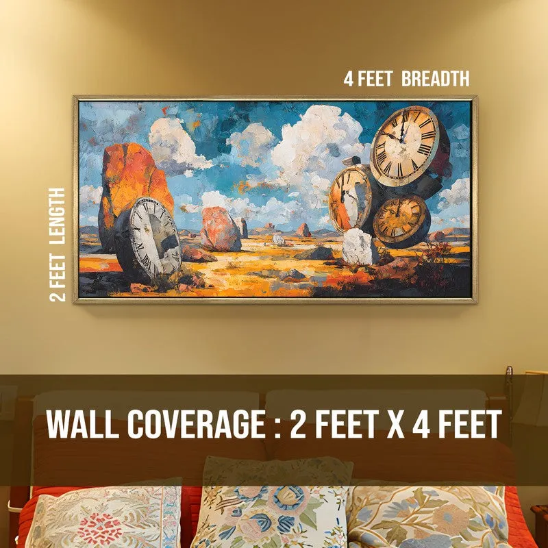Eternal Pause Canvas Wall Painting With Frame media 8