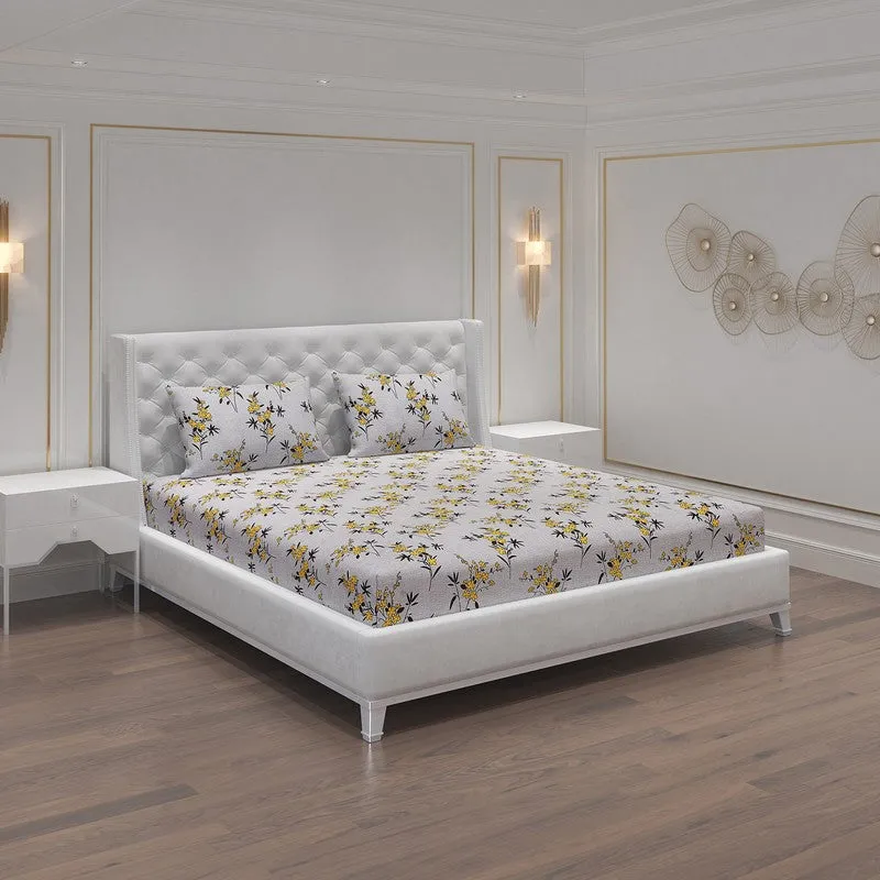 Monte Carlo Fleurish Bedsheet - 120 GSM media 1