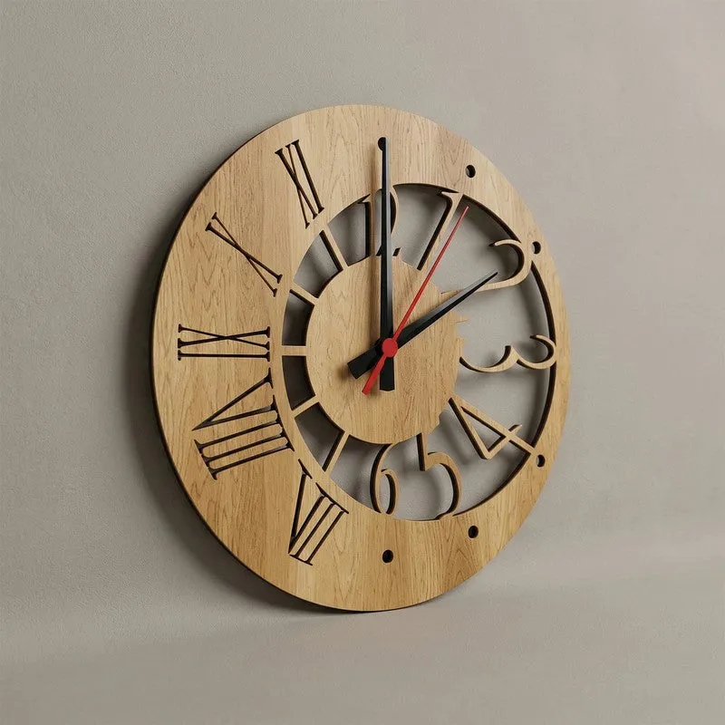 Modera MDF Wall Clock media 6