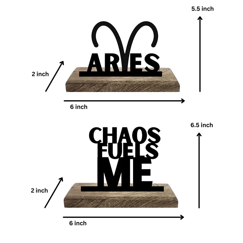 Chaotic Aries Showpiece - Set Of Two media 4