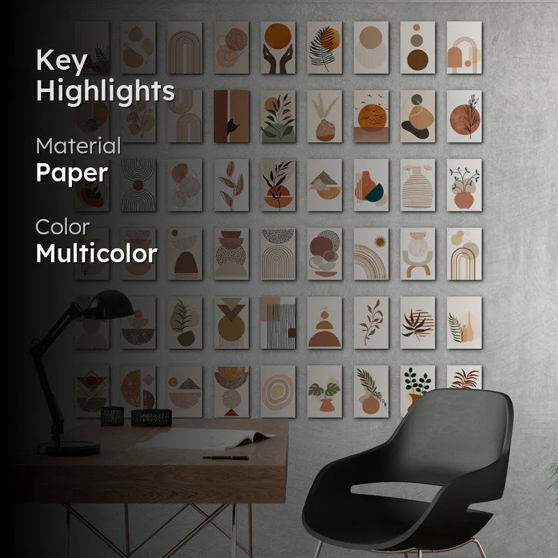 Minimal Muse Wall Poster - Set Of Fifty Four media 2