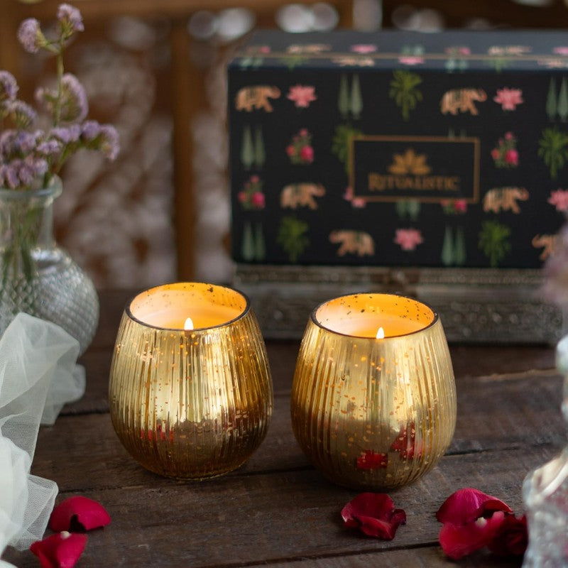 Pushpagandhi Soy Wax Scented Candle - Set Of Two media 7