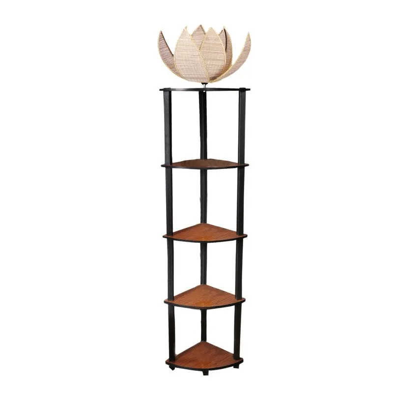 PearlCast Floral I Floor Lamp media 5