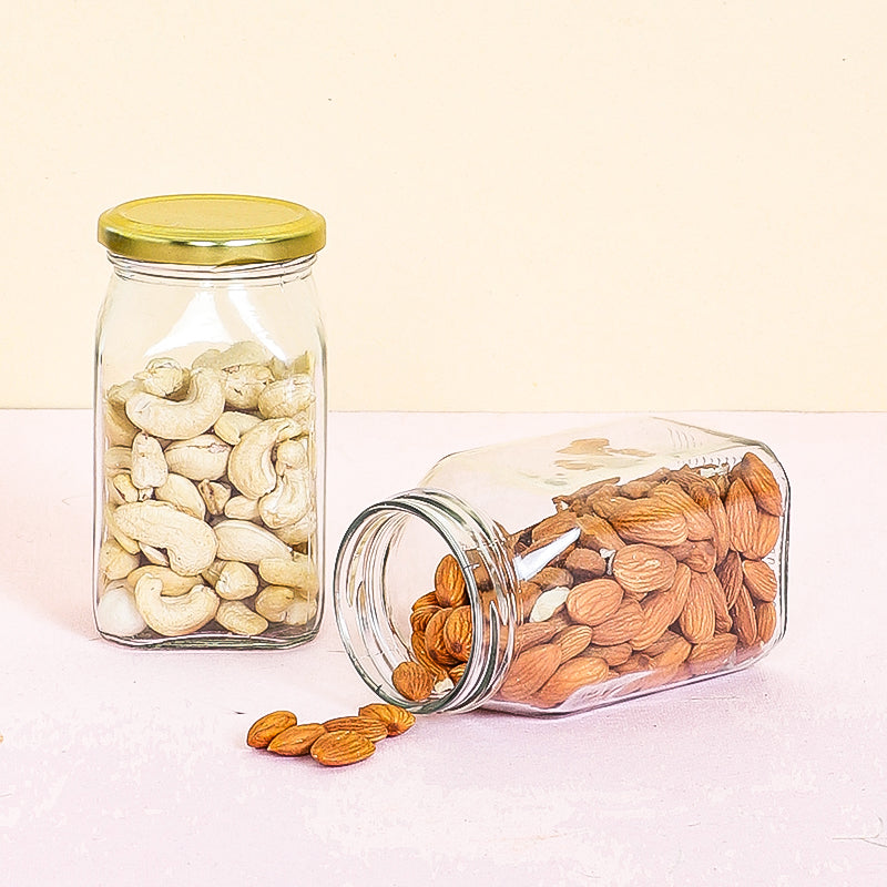 Miros Storage Jar (400 mL Each) - Set Of Two
