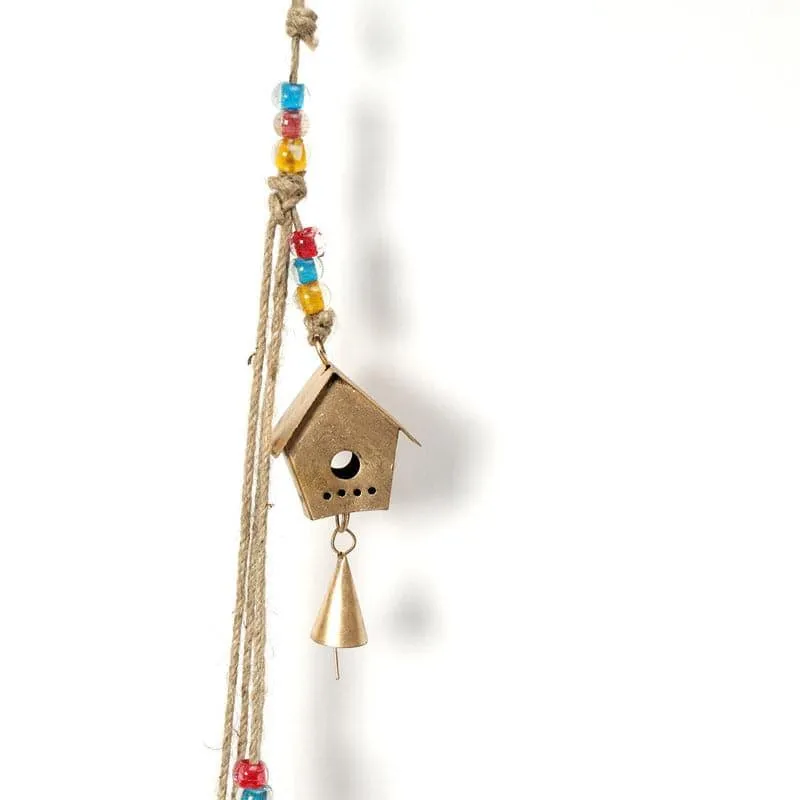 Bell Metal Latkan with Colorful Beads media 3