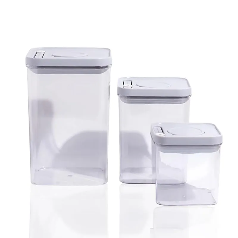 SealPro Transparent Clear PET Container (600 mL/1250 mL/2200 mL) - Set of Three media 7