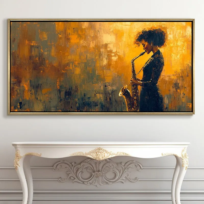 Resonance Canvas Wall Painting With Frame media 5