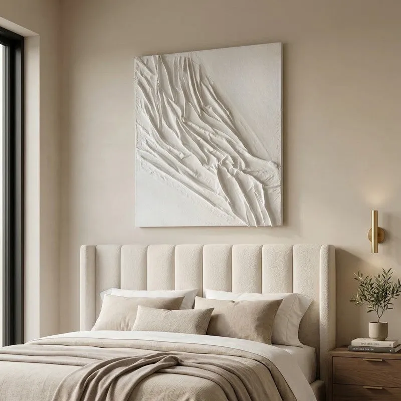 Draped Flow Handmade Canvas Wall Painting media 3