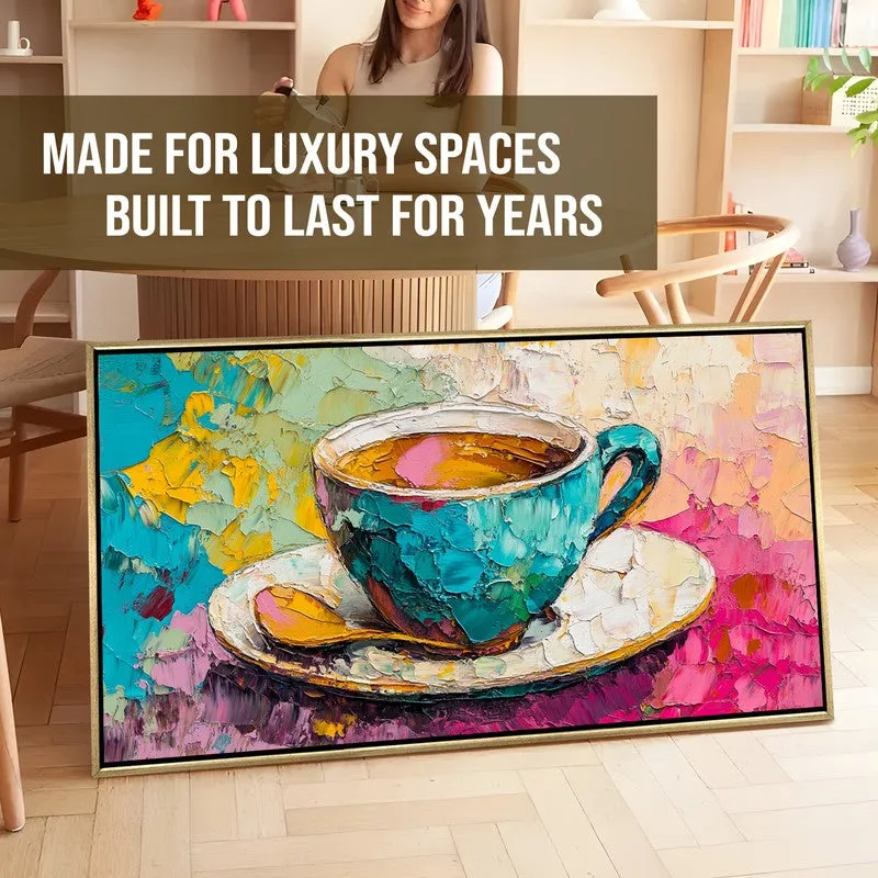 Whimsy Canvas Wall Painting With Frame media 7
