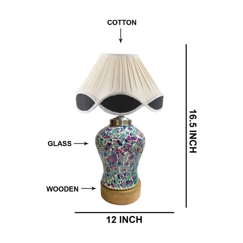 Floranisse Arc Wooden Table Lamp - Multicolor media 7