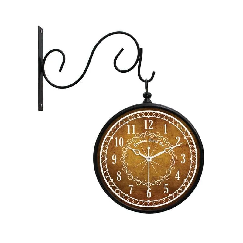 Kindell Double Sided Vintage Station Clock media 3