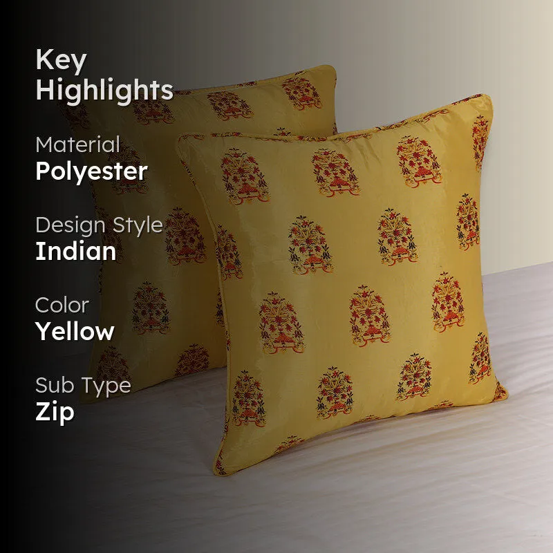 Rajwada Tales Printed Cushion Cover - Set Of Two media 2