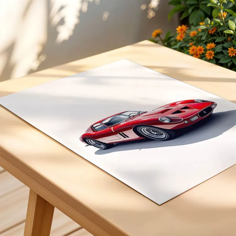 Scarlet Speedster Wall Poster media 5