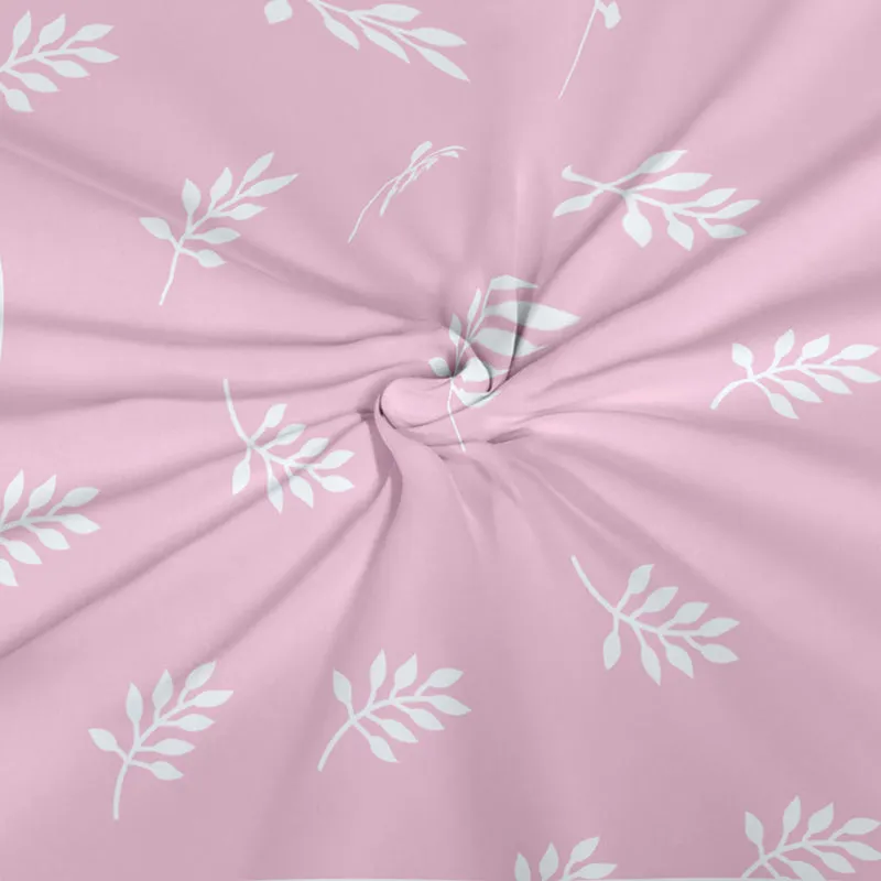 Vibrant Monstera I Microfiber Microfiber Bedsheet - 150 GSM media 6