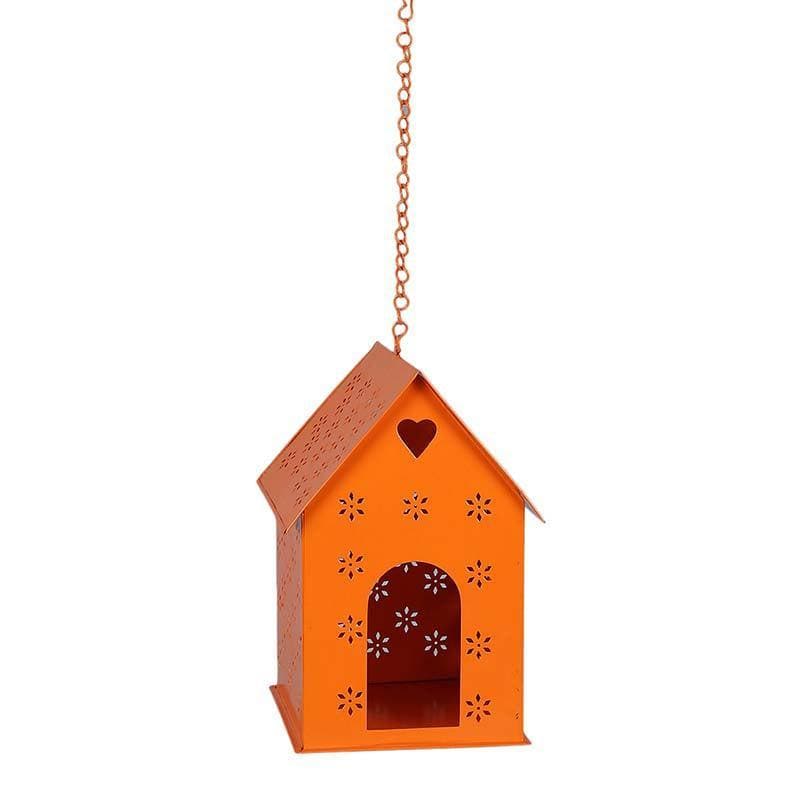 Hello Birds Green Birdhouse- Orange media 4