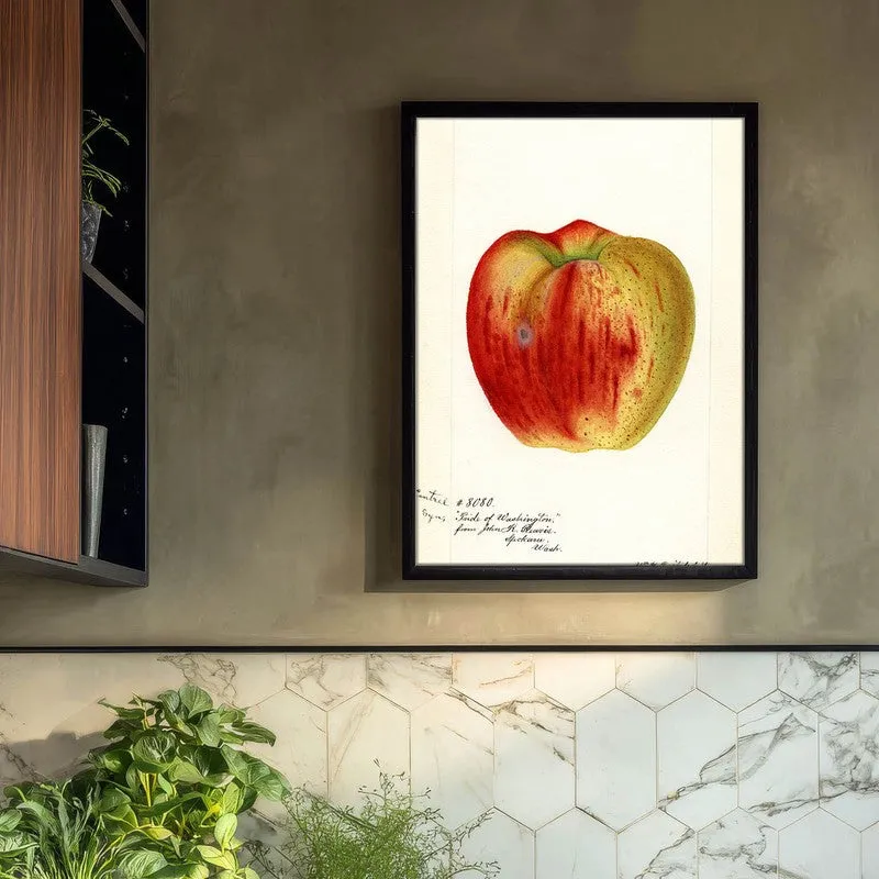AppleHue Archival Canvas Wall Art - Black media 3