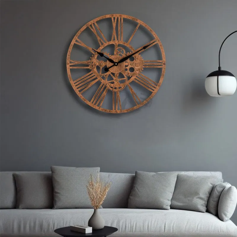 Strike Silent Wall Clock - Bronze media 1