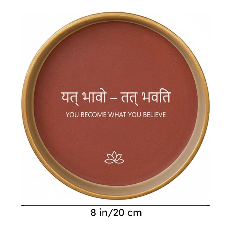 Become What You Believe Wall Plate media 5