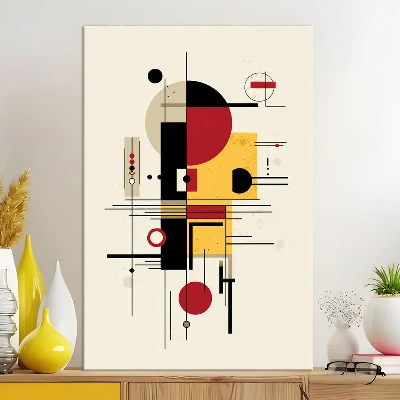 Linear Balance Composition Canvas Wall Art media 5