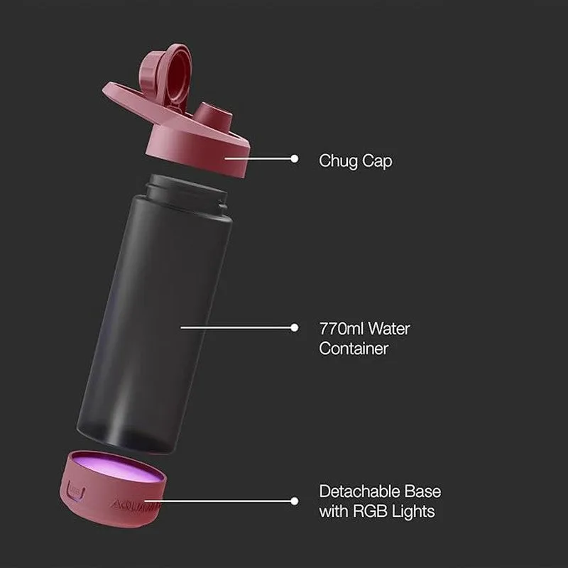 Sound and glow of Hydration Smart Water Bottle - Pink (770 mL) media 8