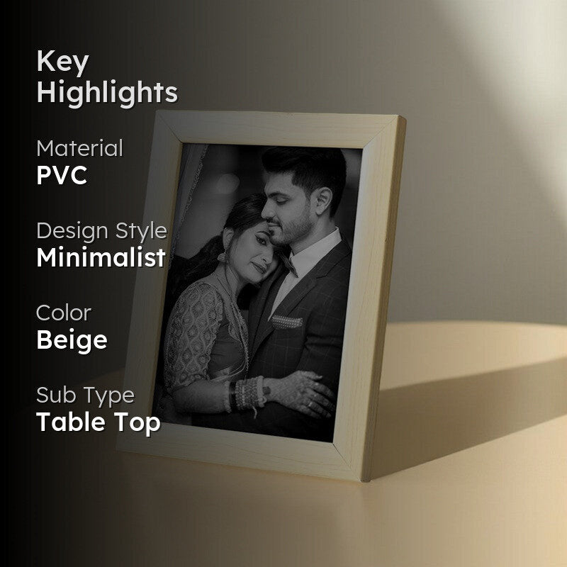 Miagi PVC Table Photo Frame media 2
