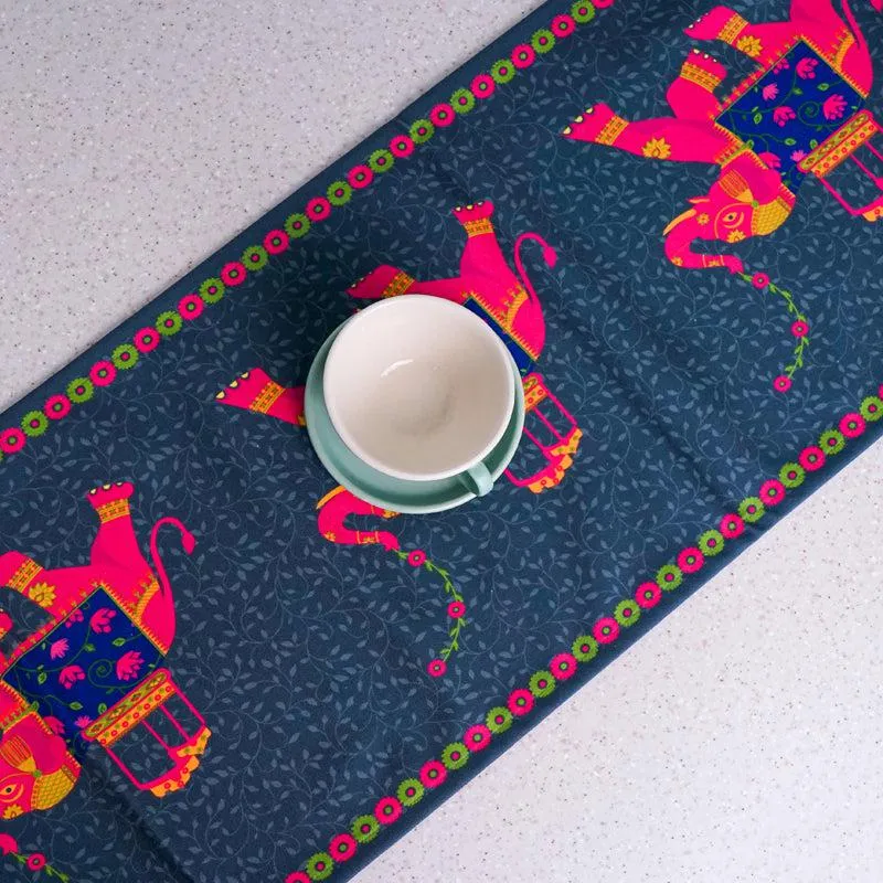 Regal Tusker Poly Canvas Table Runner media 3