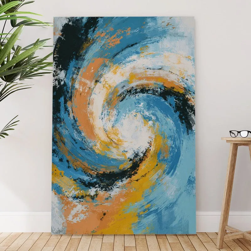 Spirra Color Vortex Canvas Wall Art media 6