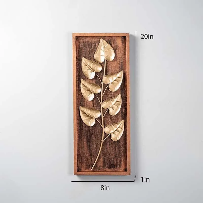 Dreamy Leaves Metal Wall Accent media 6