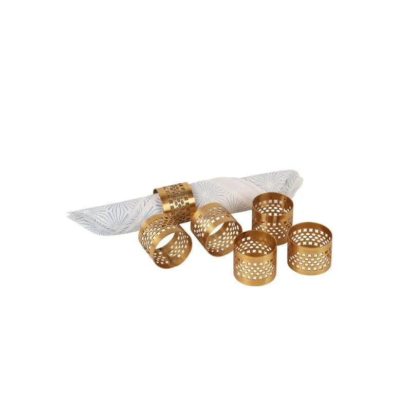 Tupa Napkin Ring - Set Of Six media 5