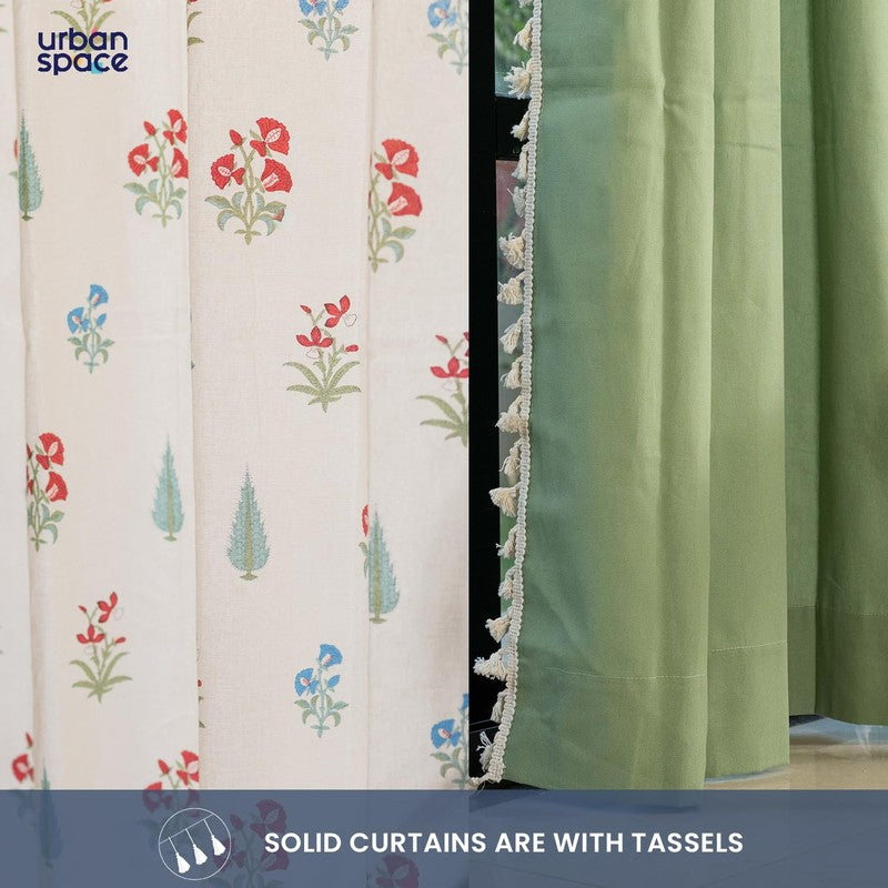 Urban Space High Garden Curtains - Set Of Four media 4