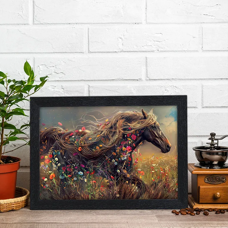 Floral Horsepower Wall Painting media 3