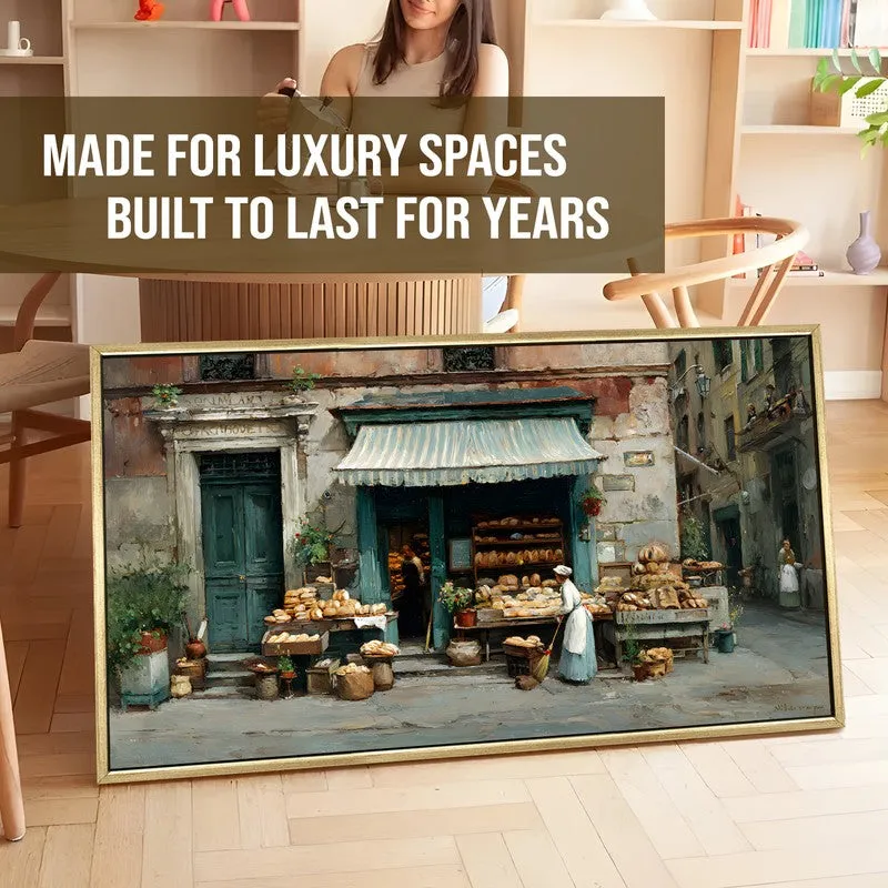 MorningBake Canvas Wall Painting With Frame media 5