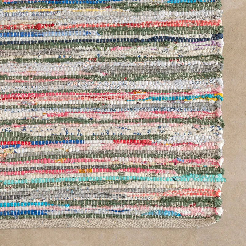 Oryndal Cotton Runner Rug - Multicolor media 4