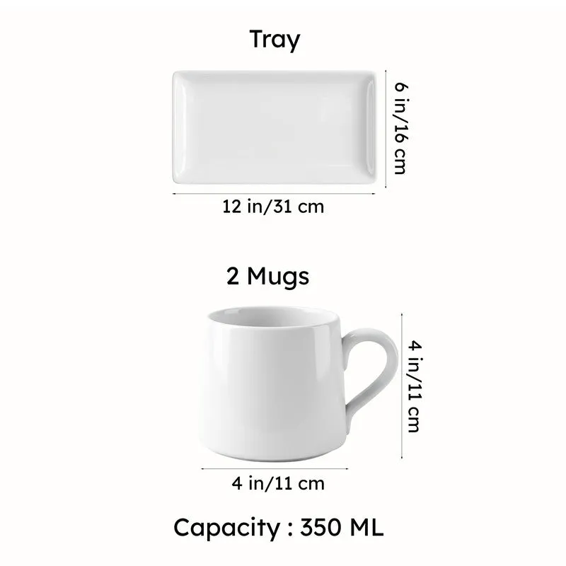Earthy Elegance Mug & Tray - Three Piece Set media 5