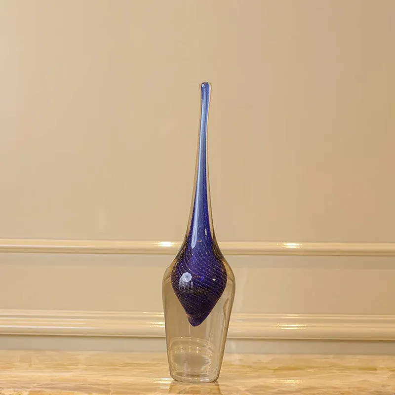 Ombrelle Drop Crystal Glass Showpiece media 3