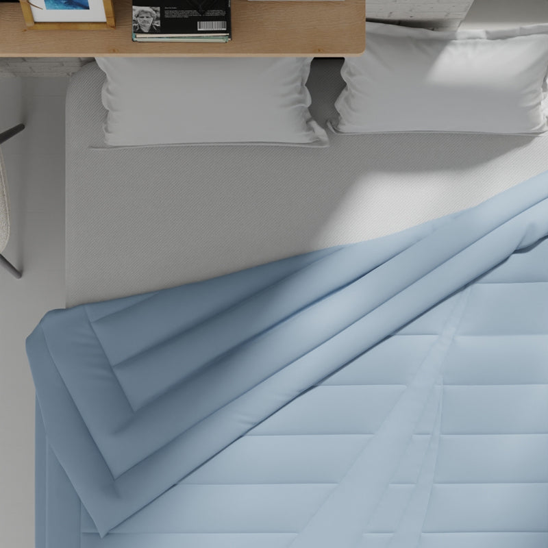 Nautica Ciel Luxe Comforter (Light Blue) - 110 GSM media 4