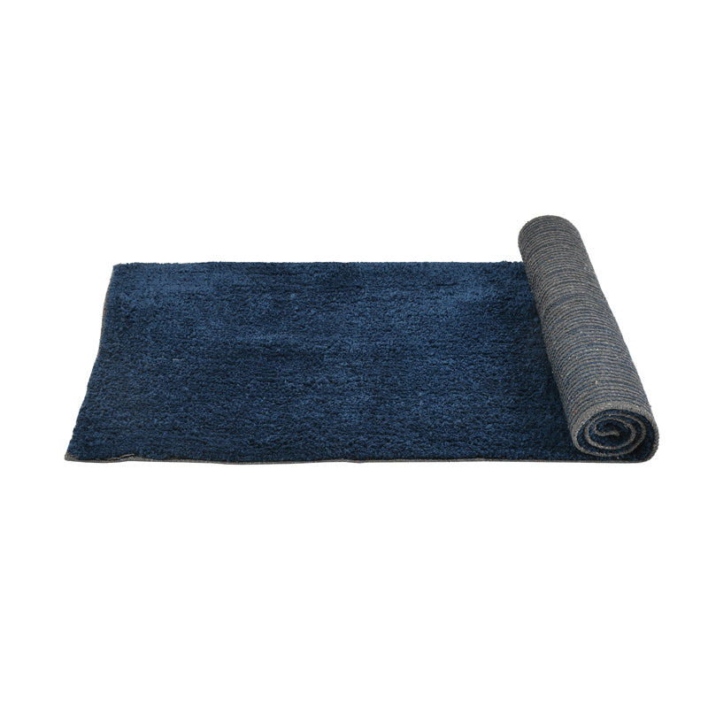 Relma Anti Skid Cotton Runner Rug (Dark Blue) - Set Of Two media 6