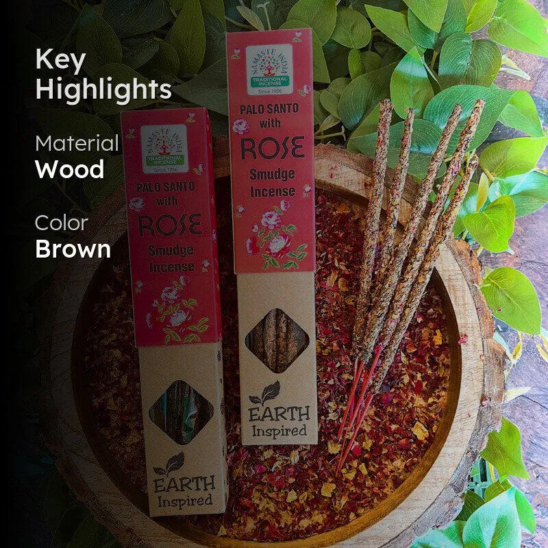 Sugandha Rose Smudge Incense Sticks - Pack Of Two media 2