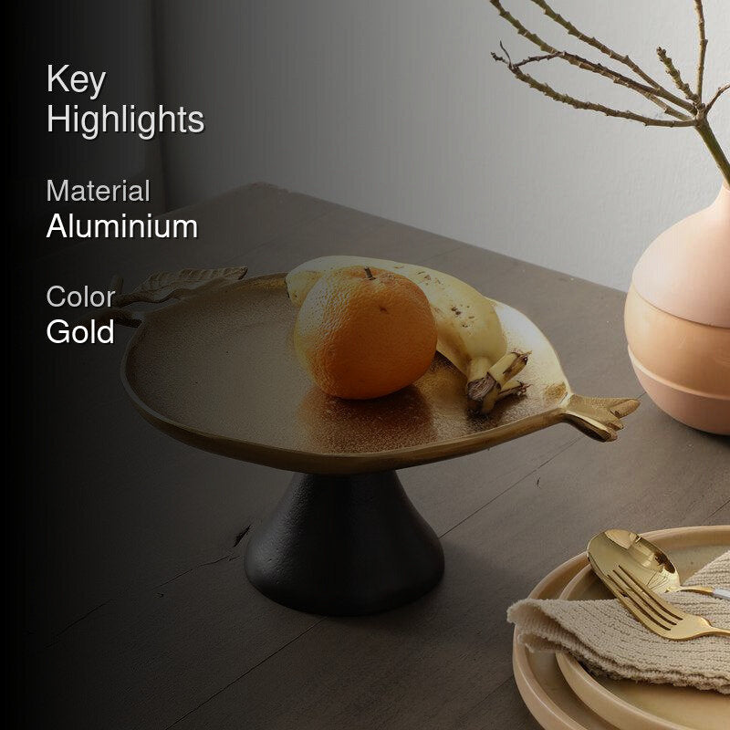 Pomegranate Sweet Cake Stand - Black & Gold media 2