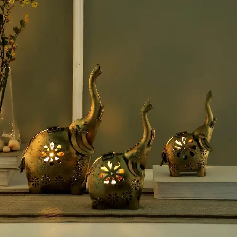 Lumora Premium Tea Light Holder - Set Of Three media 3