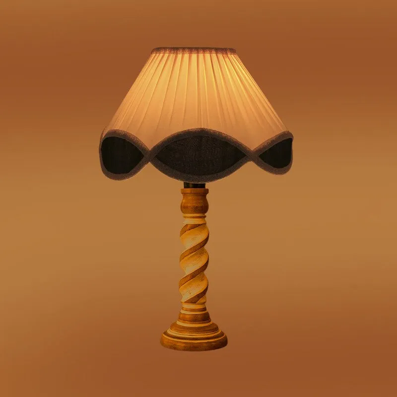 Modera Arvo Wooden Table Lamp - White media 7