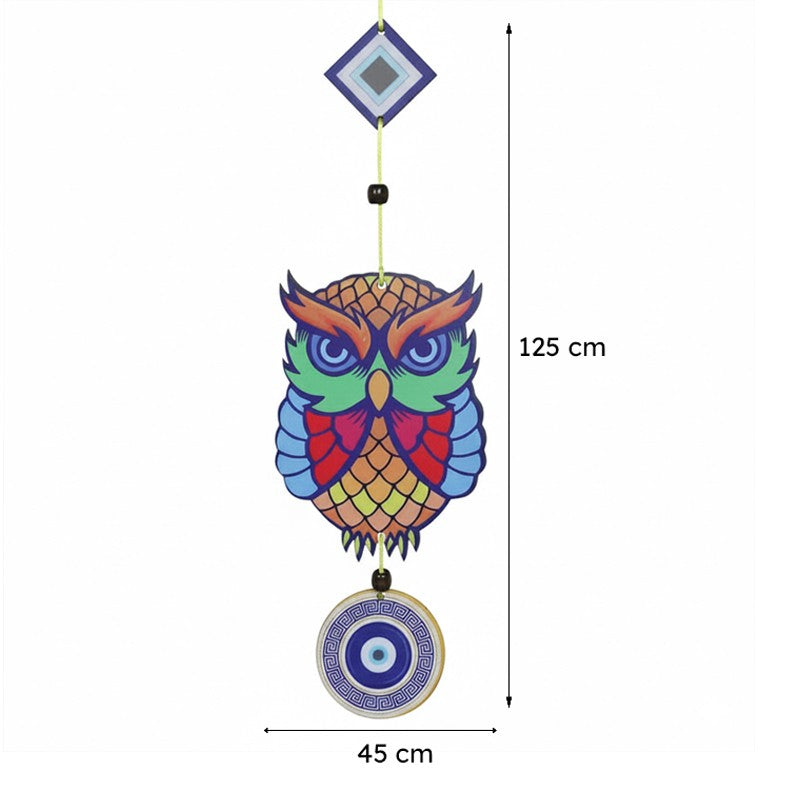 Color Burst Hoot MDF Wall Hanging media 7