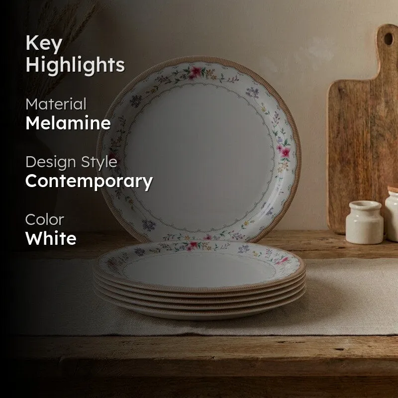 Royal Opera Melamine Dinner Plates - Set of Six - 2