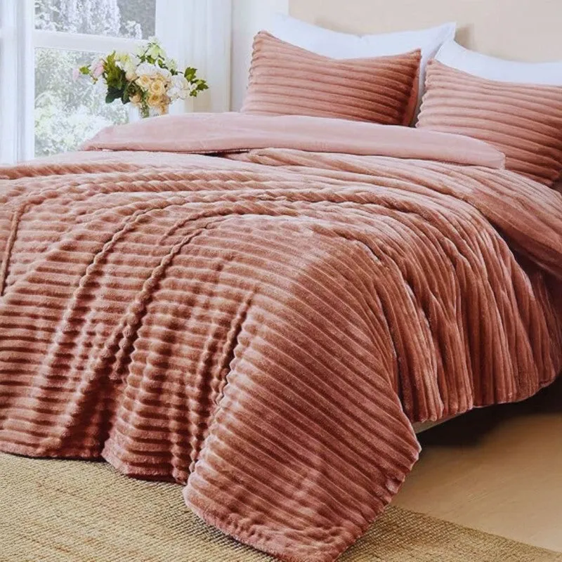 PureDrape Comfort (Pink) Bedding Set - Four Piece Set media 3