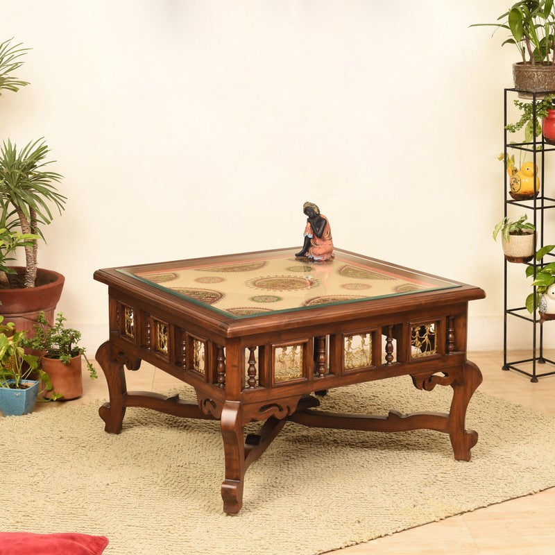 Vaari Teak Wood Center Table